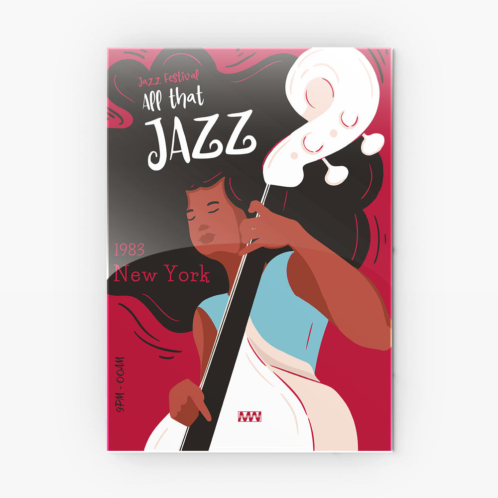 All That Jazz Festival Metal-Poster