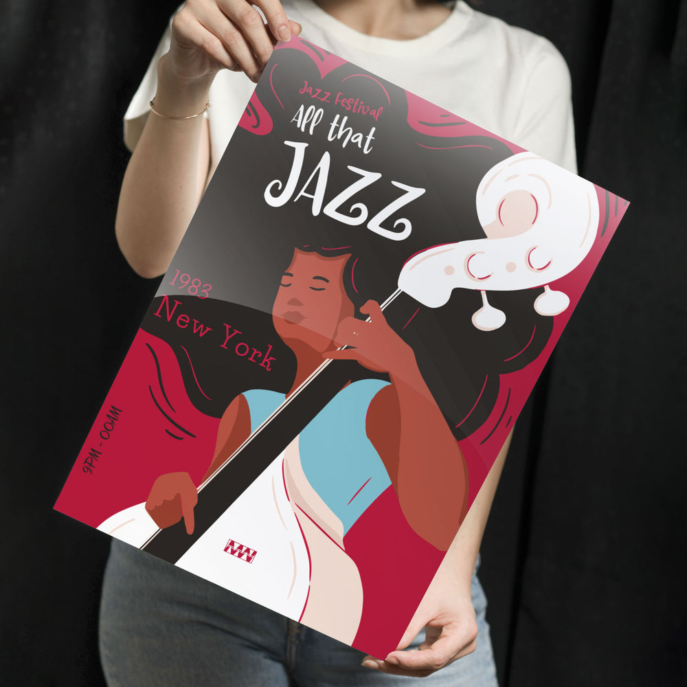 All That Jazz Festival Metal-Poster