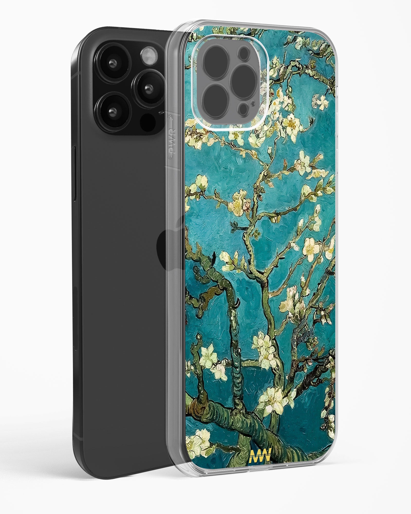 Almond Tree Bloom Clear Silicone Case