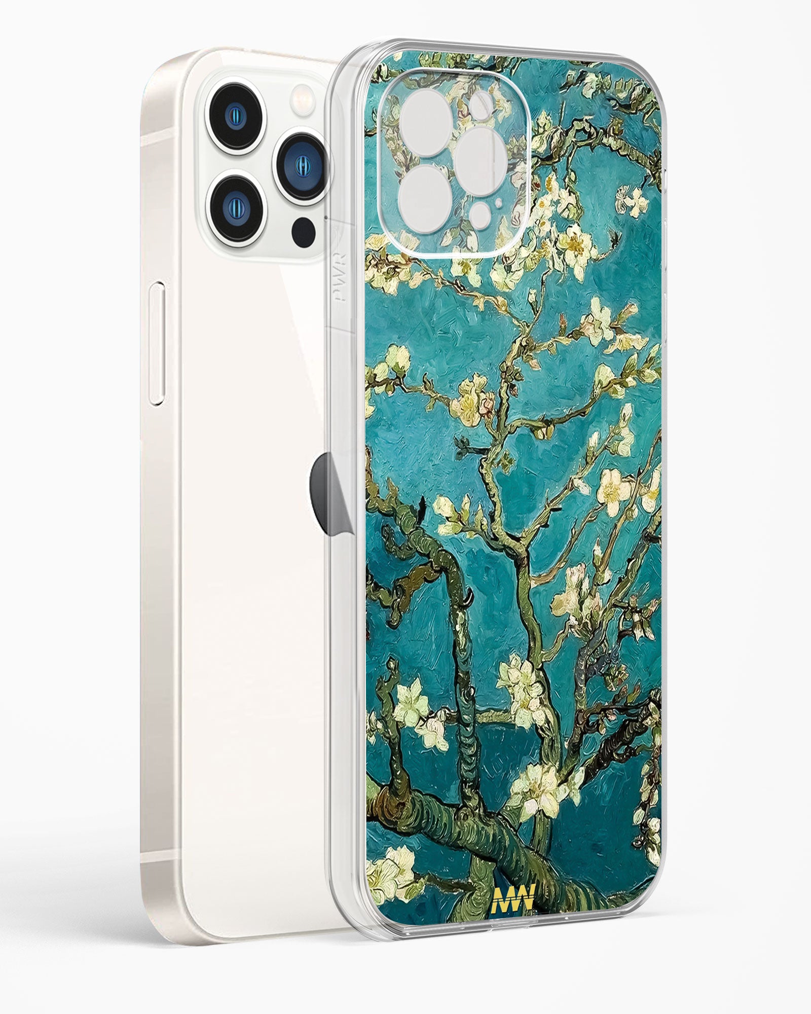 Almond Tree Bloom Clear Silicone Case