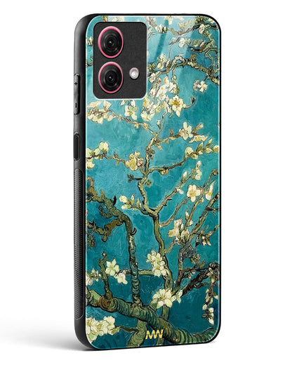Almond Tree Bloom Glass Phone Case-Moto G84 5G