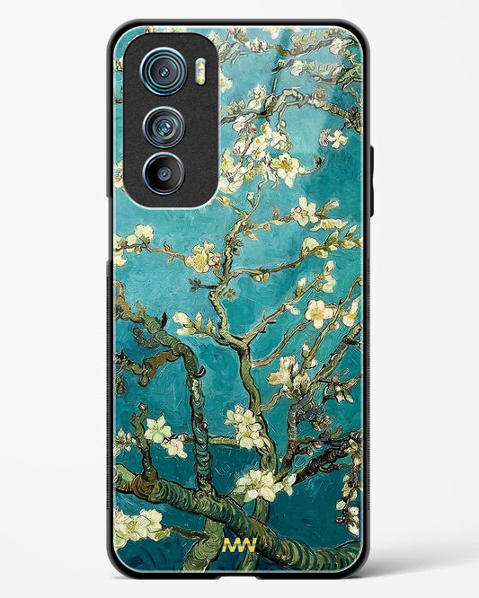 Almond Tree Bloom Glass Phone Case-Motorola Edge 30