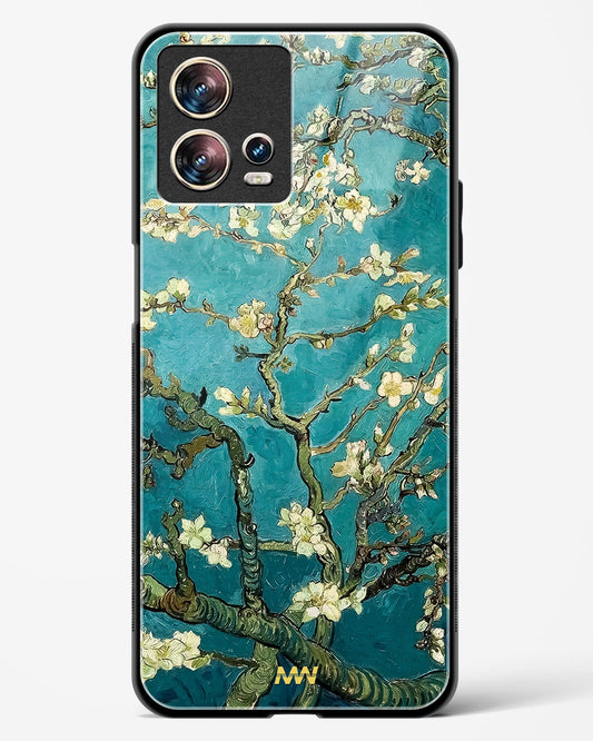 Almond Tree Bloom Glass Phone Case-Motorola Edge 30 Fusion