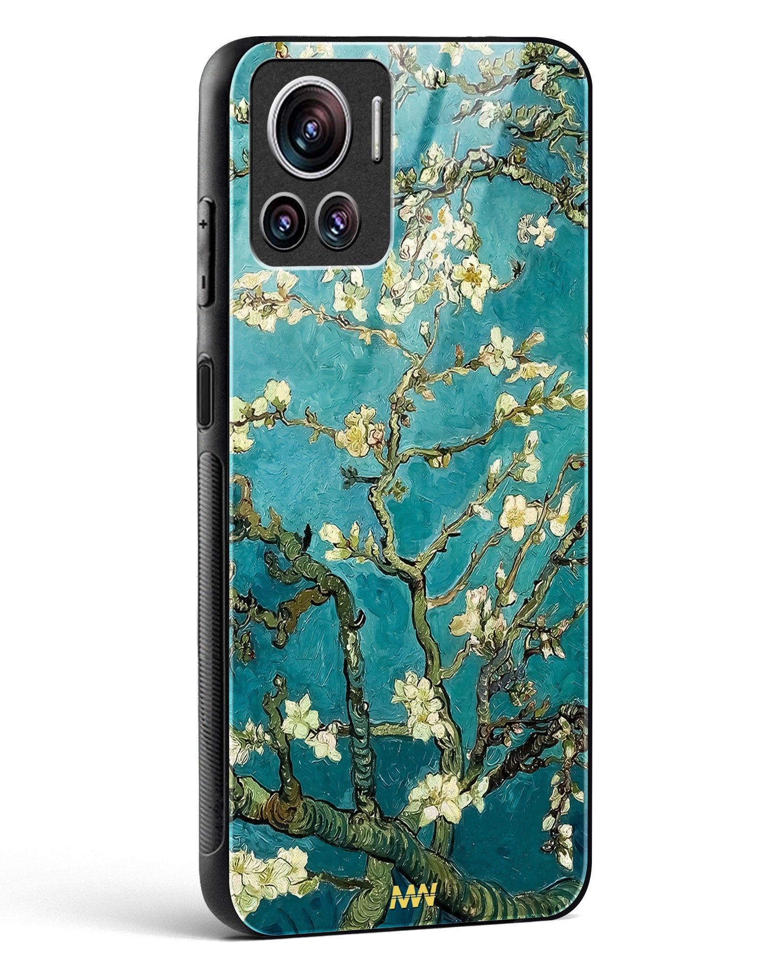 Almond Tree Bloom Glass Phone Case-Motorola Edge 30 Ultra