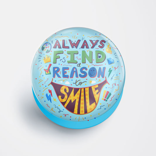 Always Smile Believe Gloss Pop Holder