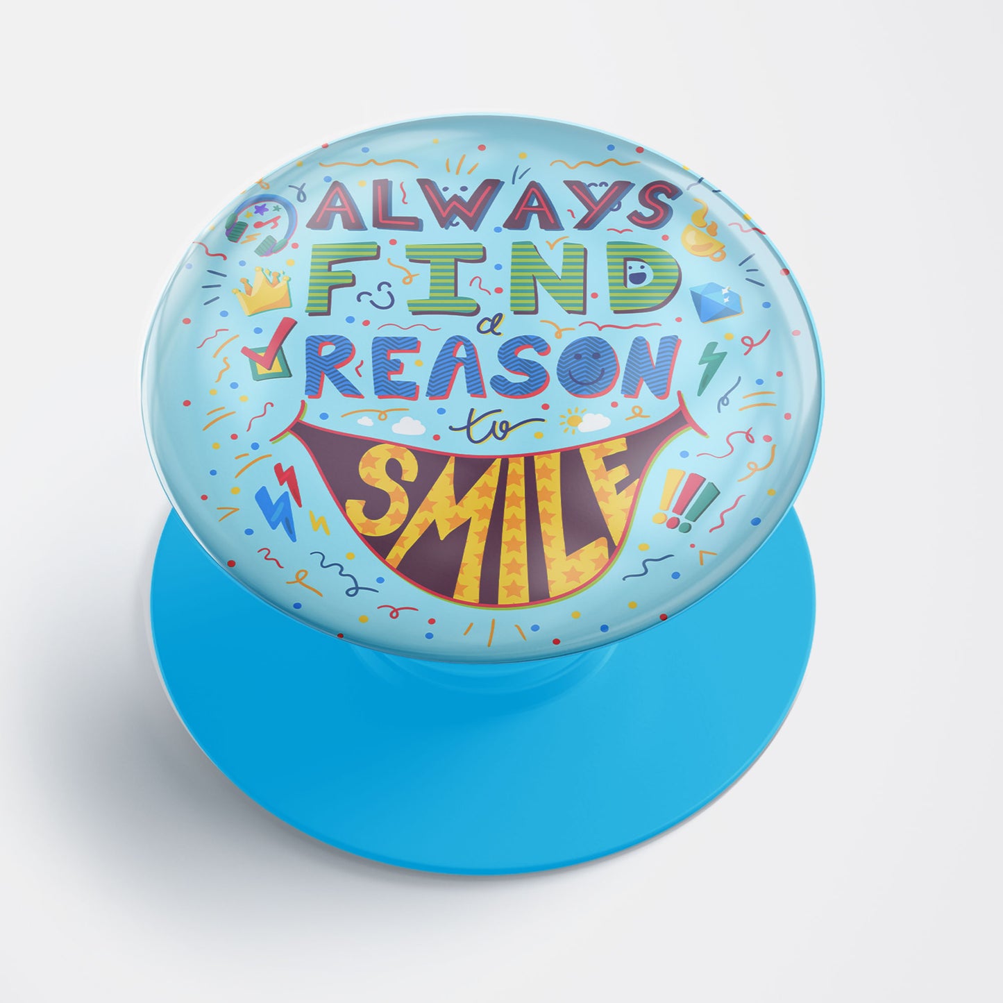 Always Smile Believe Gloss Pop Holder