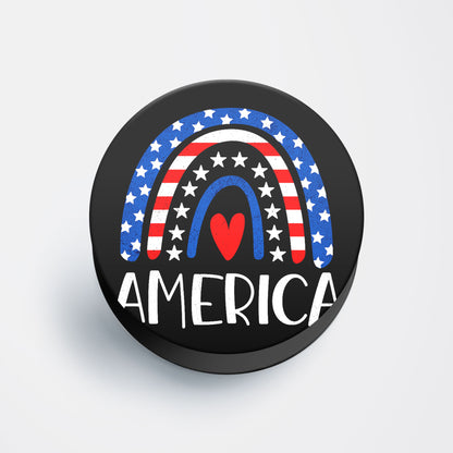 American Pride Flat Pop Holder