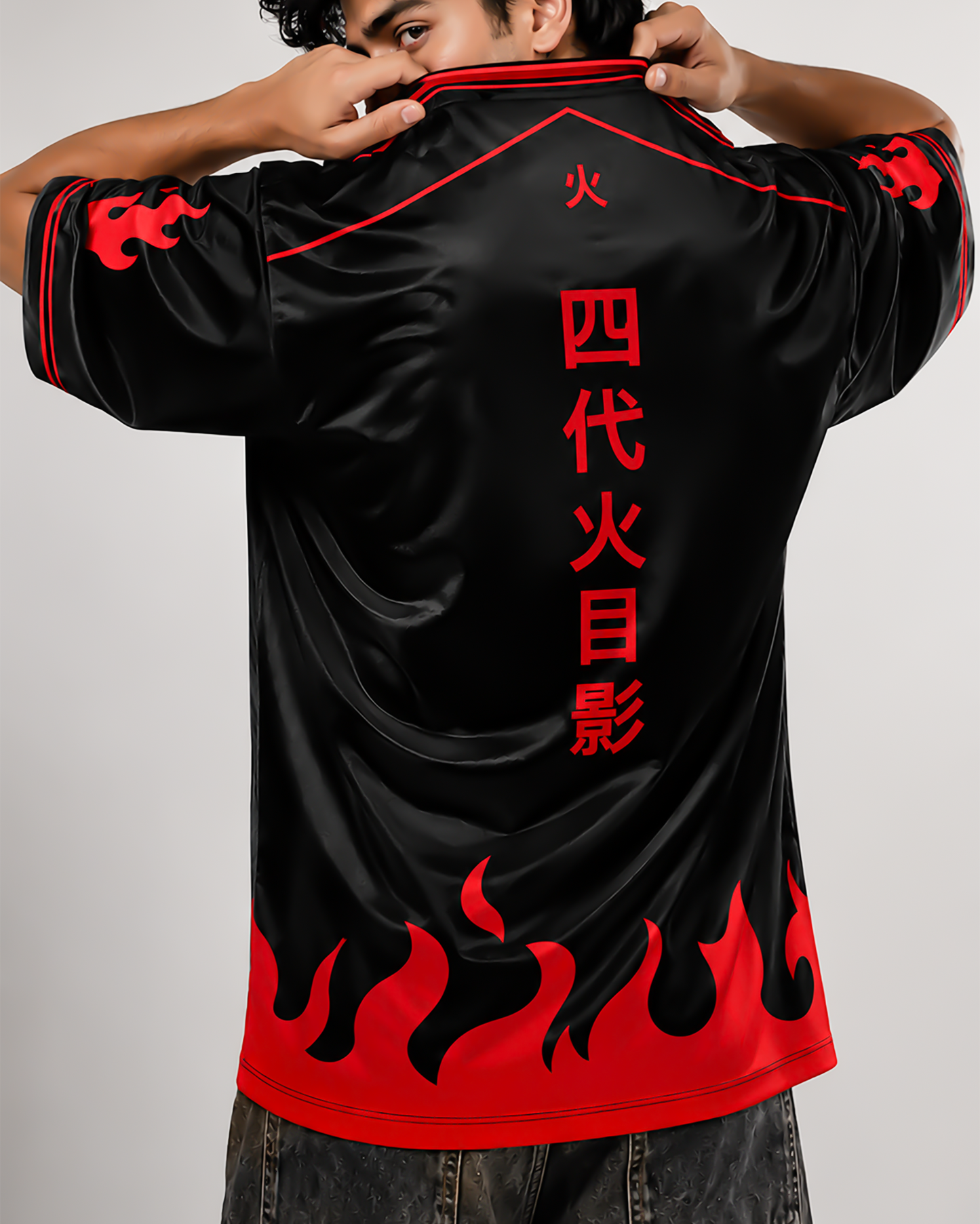 black-anime-jersey-male-model-showcasing-2