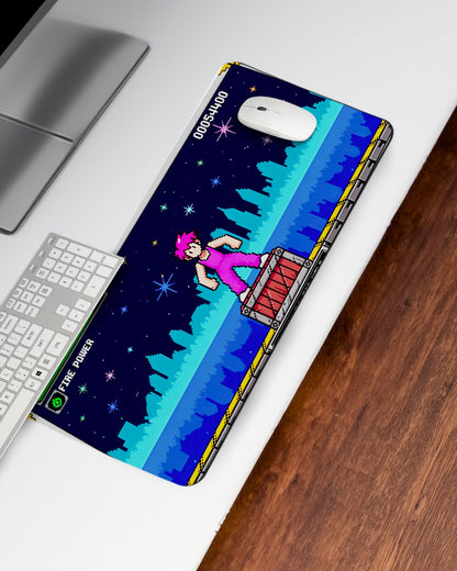 Arcade Nightscape Desk Mat