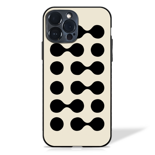 Architect's Rhythm – Minimal Geometric Glass Case