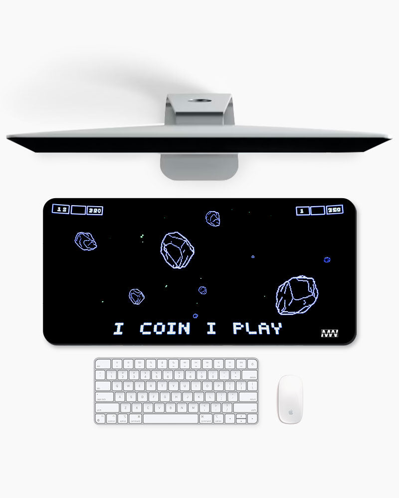 Asteroid Rush Desk Mat