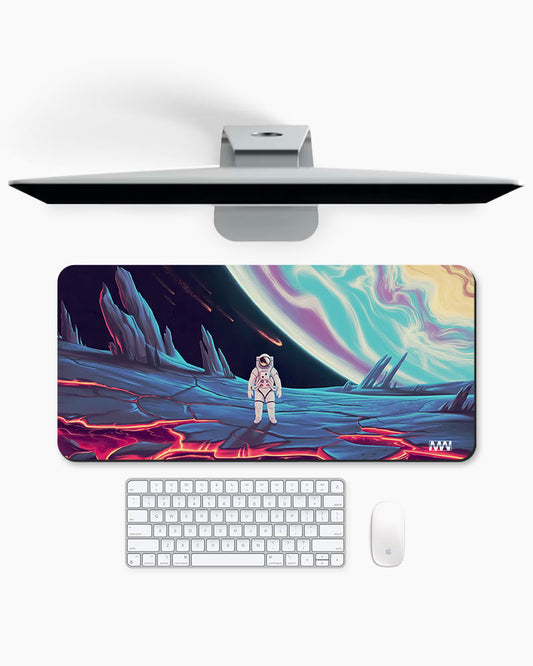 Astronaut of the Molten Frontier Deskmat