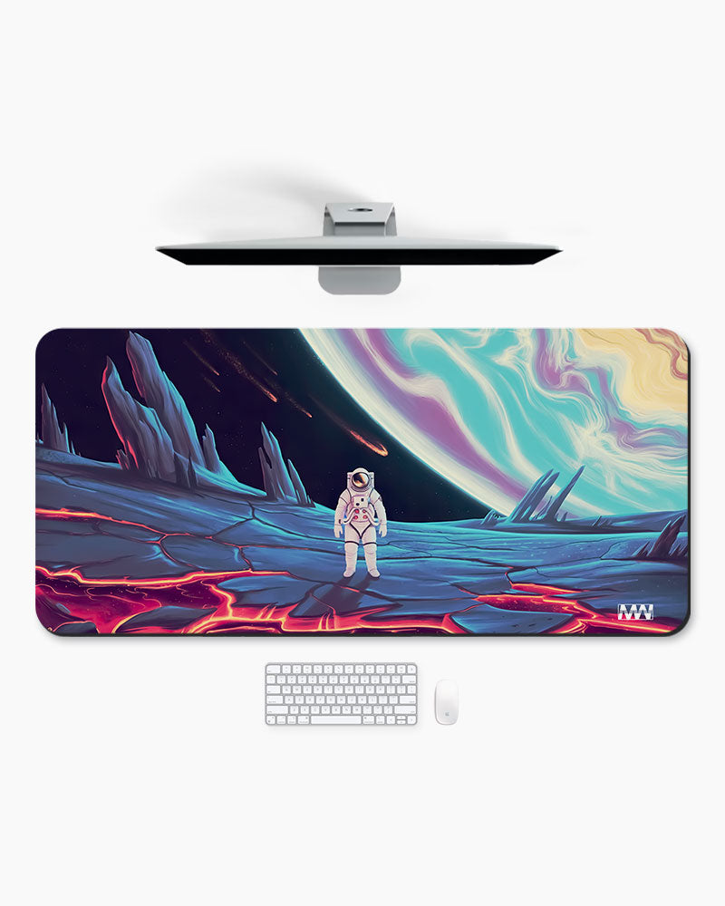 Astronaut of the Molten Frontier Deskmat
