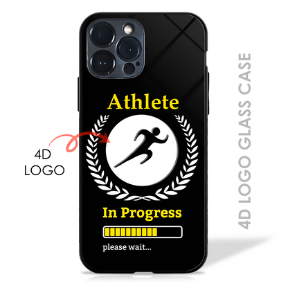 Your Dream Profession in Progress - 4D Logo Glass Case (20+ Professions)