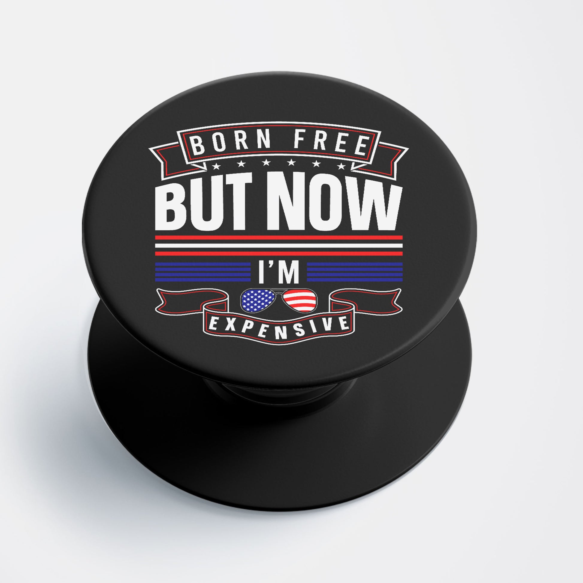 Attitude Quote Flat Pop Holder