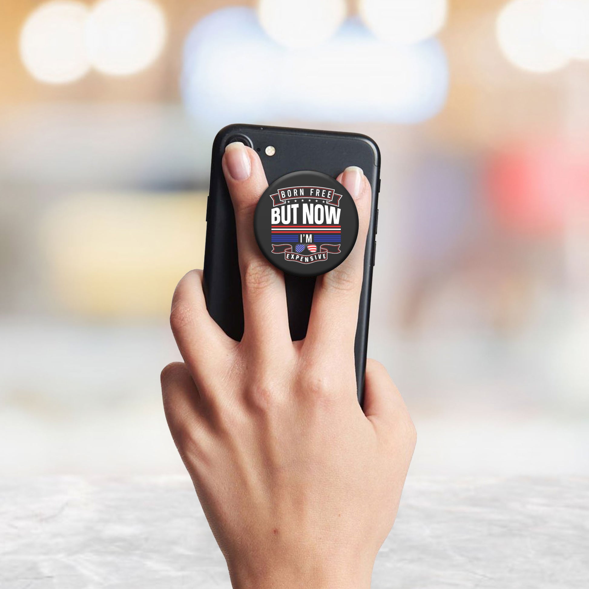 Attitude Quote Flat Pop Holder