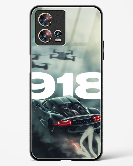 Automotive 918 Racing Glass Phone Case-Motorola Edge 30 Fusion