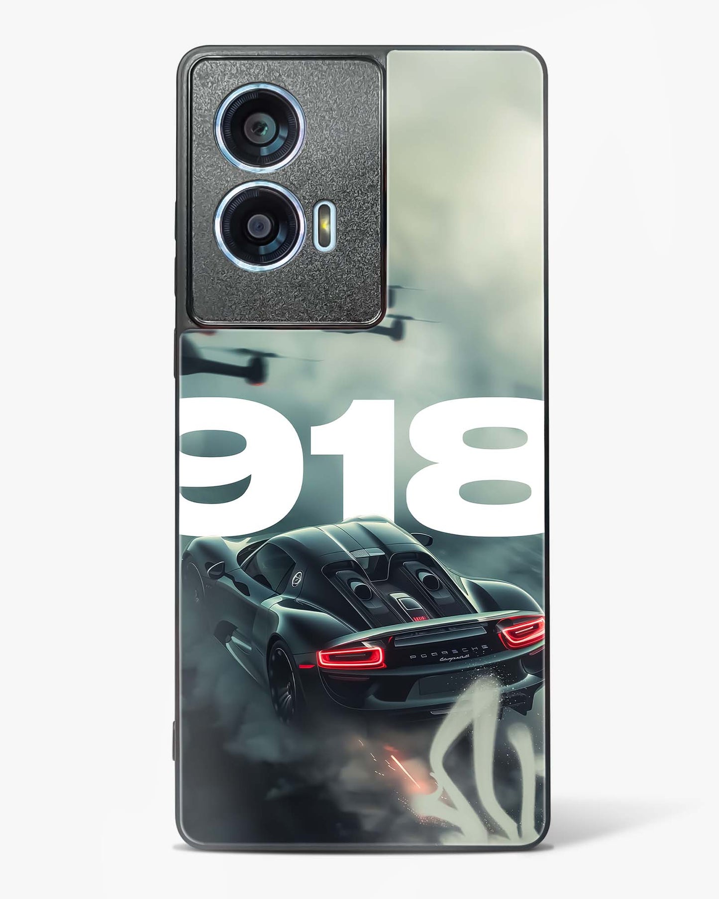Automotive 918 Racing Glass Phone Case-Motorola Edge 50 Fusion