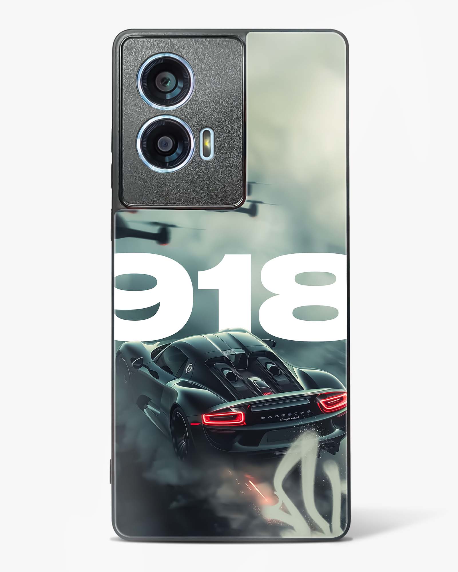 Automotive 918 Racing Glass Phone Case-Motorola Edge 50 Fusion