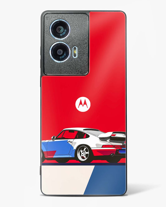 Automotive Racing Glass Phone Case-Motorola Edge 50 Fusion