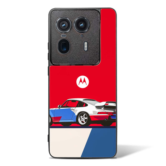Automotive Racing Glass Phone Case-Motorola Edge 50 Ultra