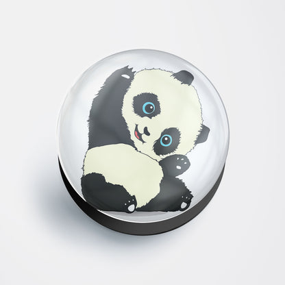 Baby Panda Gloss Pop Holder