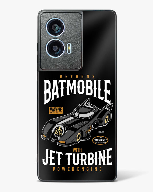Batmobile Jet Turbine Glass Phone Case-Motorola Edge 50 Fusion