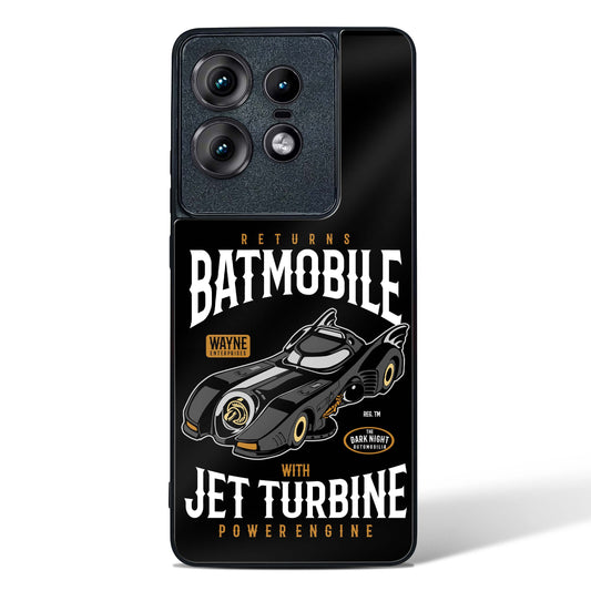 Batmobile Jet Turbine Glass Phone Case-Motorola Edge 50 Pro