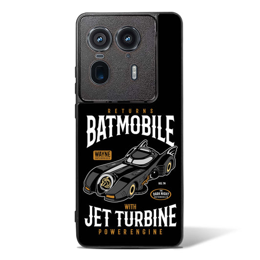 Batmobile Jet Turbine Glass Phone Case-Motorola Edge 50 Ultra