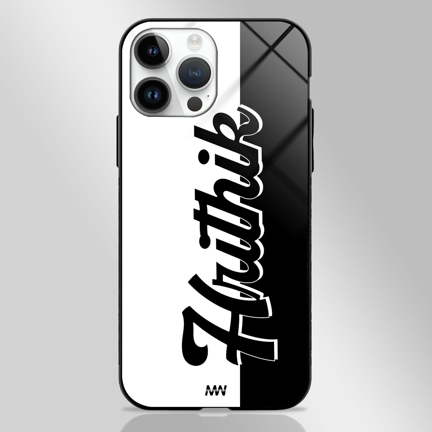 Be-Bold Custom Name Glass Case -  - MW Stuffs - 