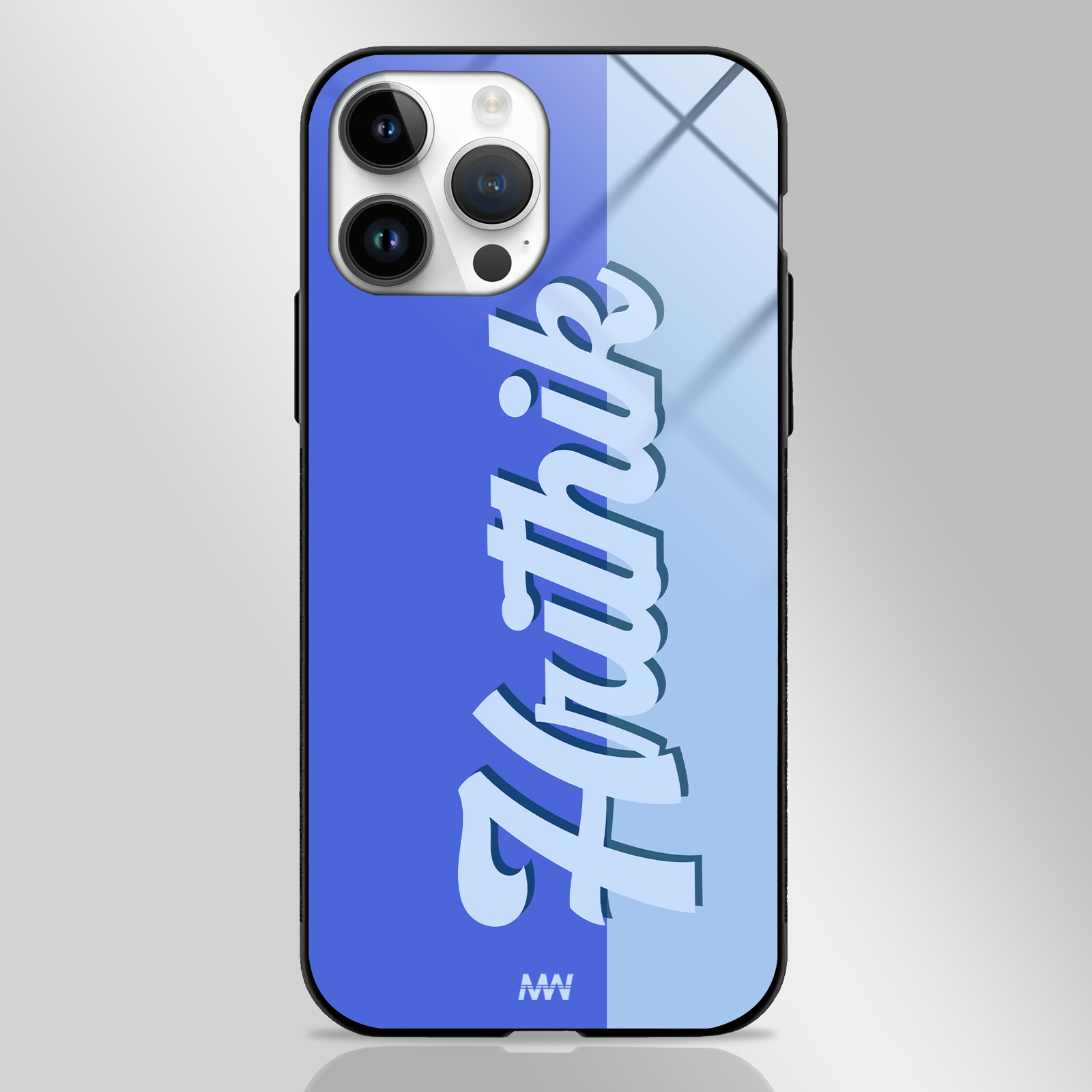 Be-Bold Custom Name Glass Case -  - MW Stuffs - 