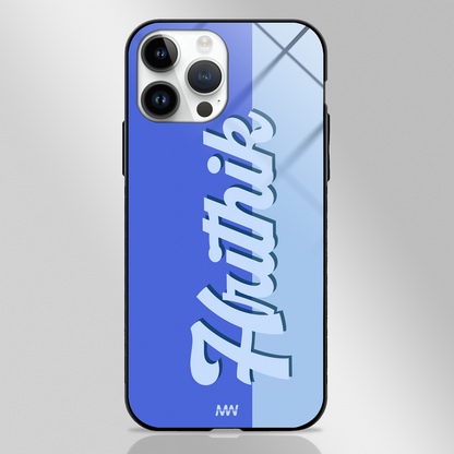 Be-Bold Custom Name Glass Case -  - MW Stuffs - 