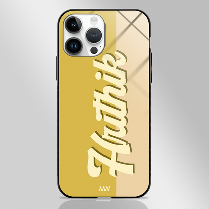 Be-Bold Custom Name Glass Case -  - MW Stuffs - 