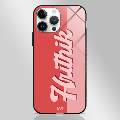 Be-Bold Custom Name Glass Case -  - MW Stuffs - 