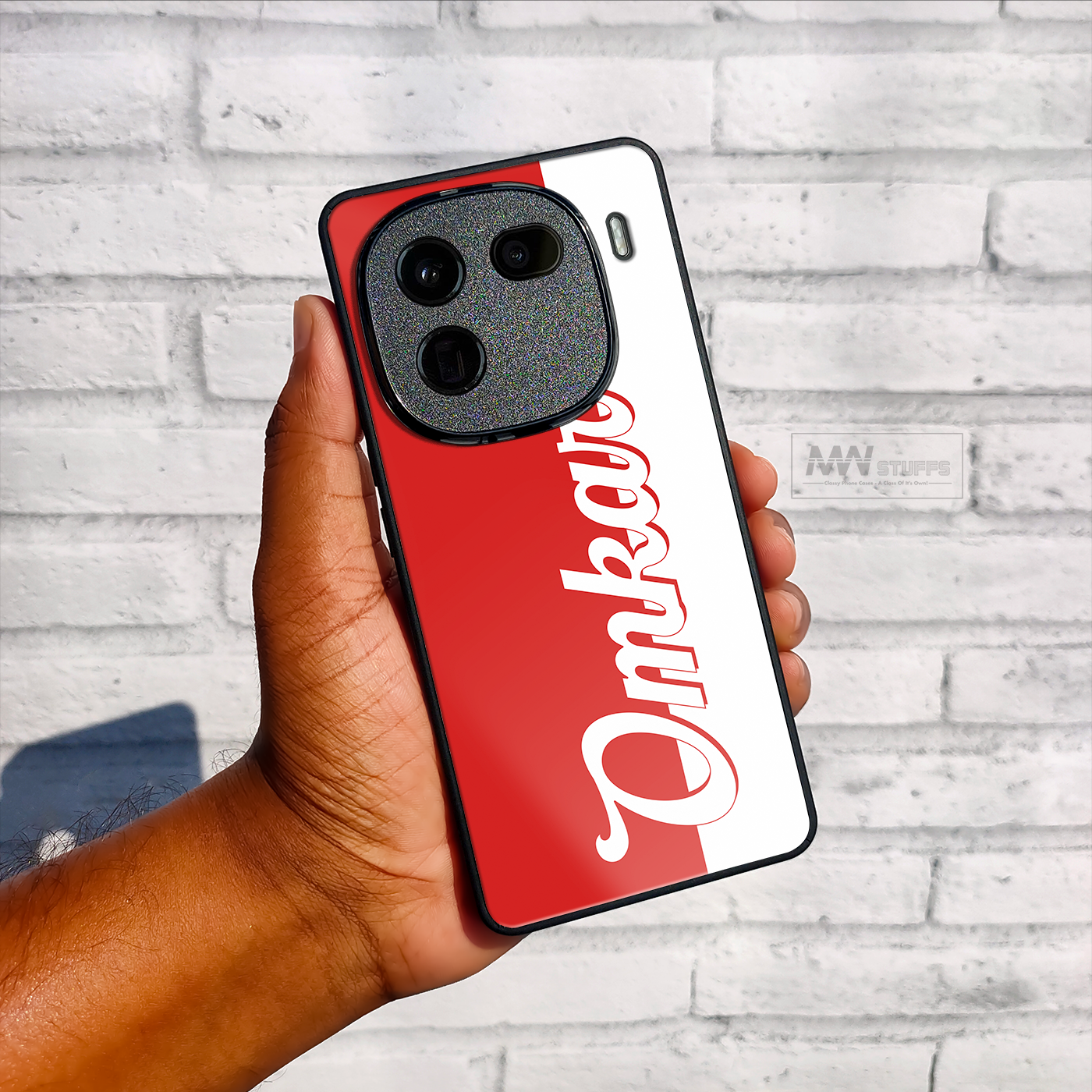 Be-Bold Custom Name Glass Case -  - MW Stuffs - 