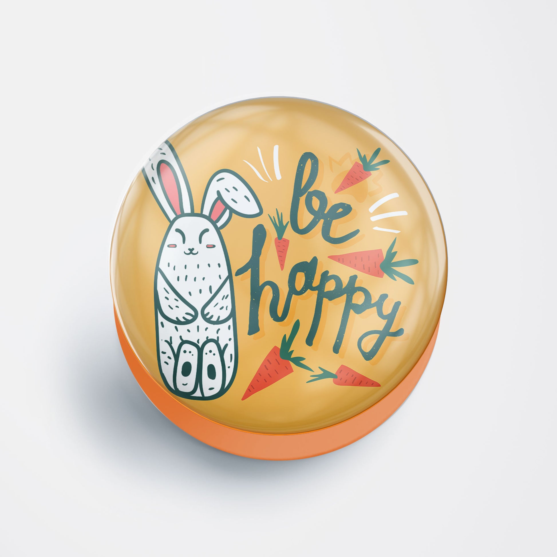 Be Happy Rabbit Gloss Pop Holder