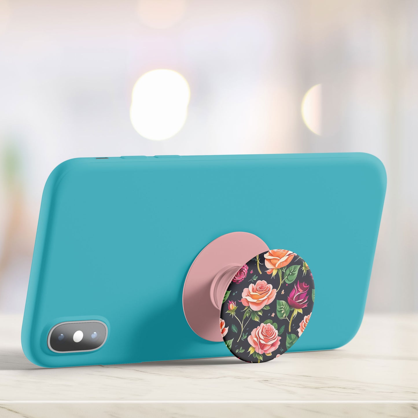 Belle Rose Flat Pop Holder