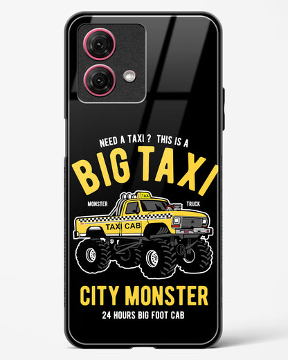 Big Taxi Glass Phone Case-Moto G84 5G