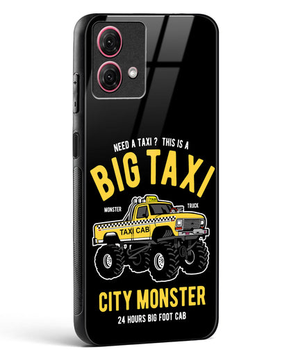 Big Taxi Glass Phone Case-Moto G84 5G