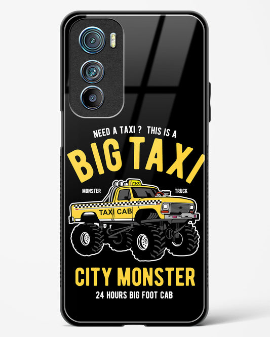 Big Taxi Glass Phone Case-Motorola Edge 30