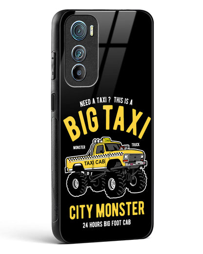 Big Taxi Glass Phone Case-Motorola Edge 30