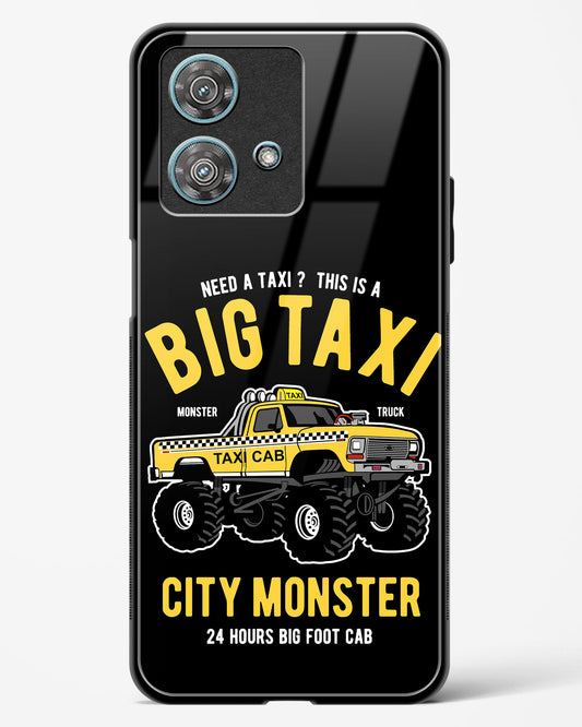Big Taxi Glass Phone Case-Motorola Edge 40 Neo