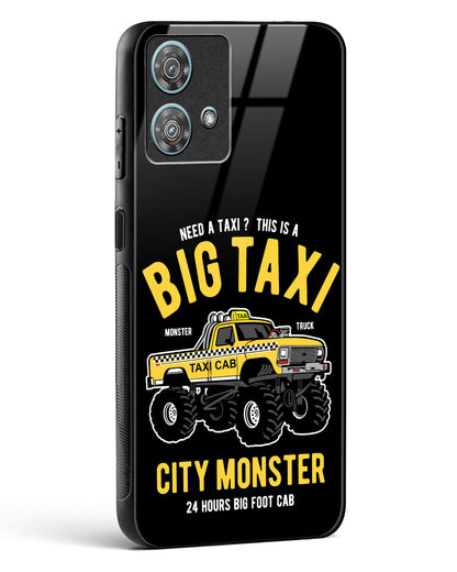 Big Taxi Glass Phone Case-Motorola Edge 40 Neo