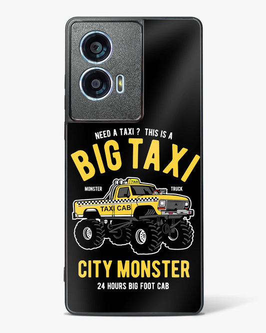 Big Taxi Glass Phone Case-Motorola Edge 50 Fusion