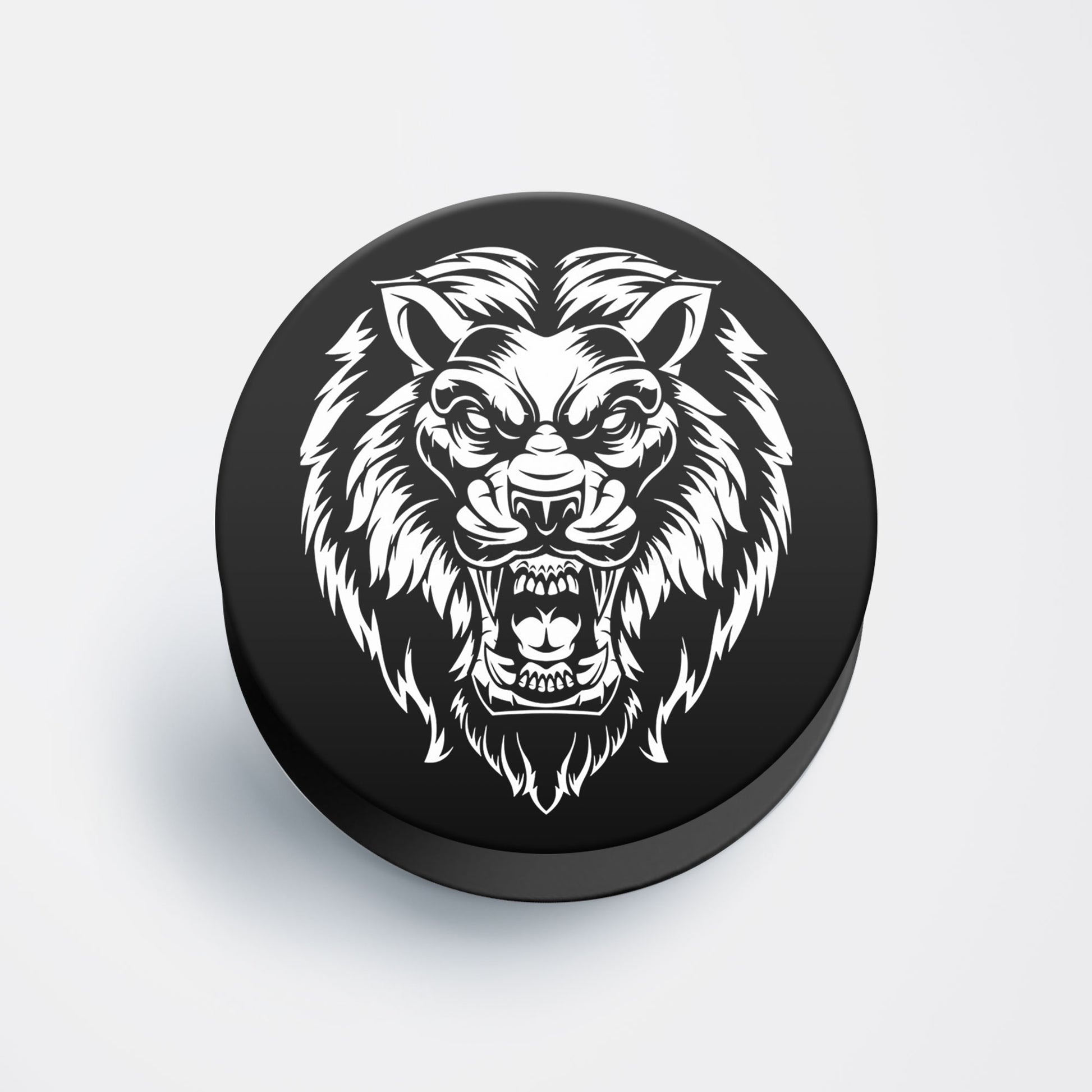 Black Leo Flat Pop Holder