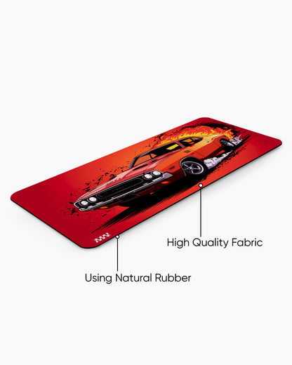 Blaze Runner Challenger Ignition DeskMat