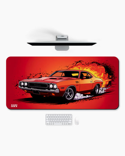 Blaze Runner Challenger Ignition DeskMat