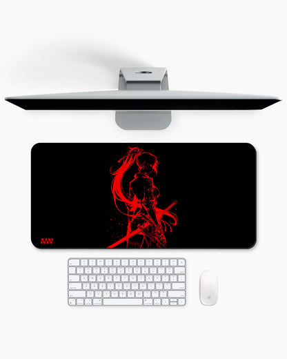 Blood Moon Blade Desk Mat