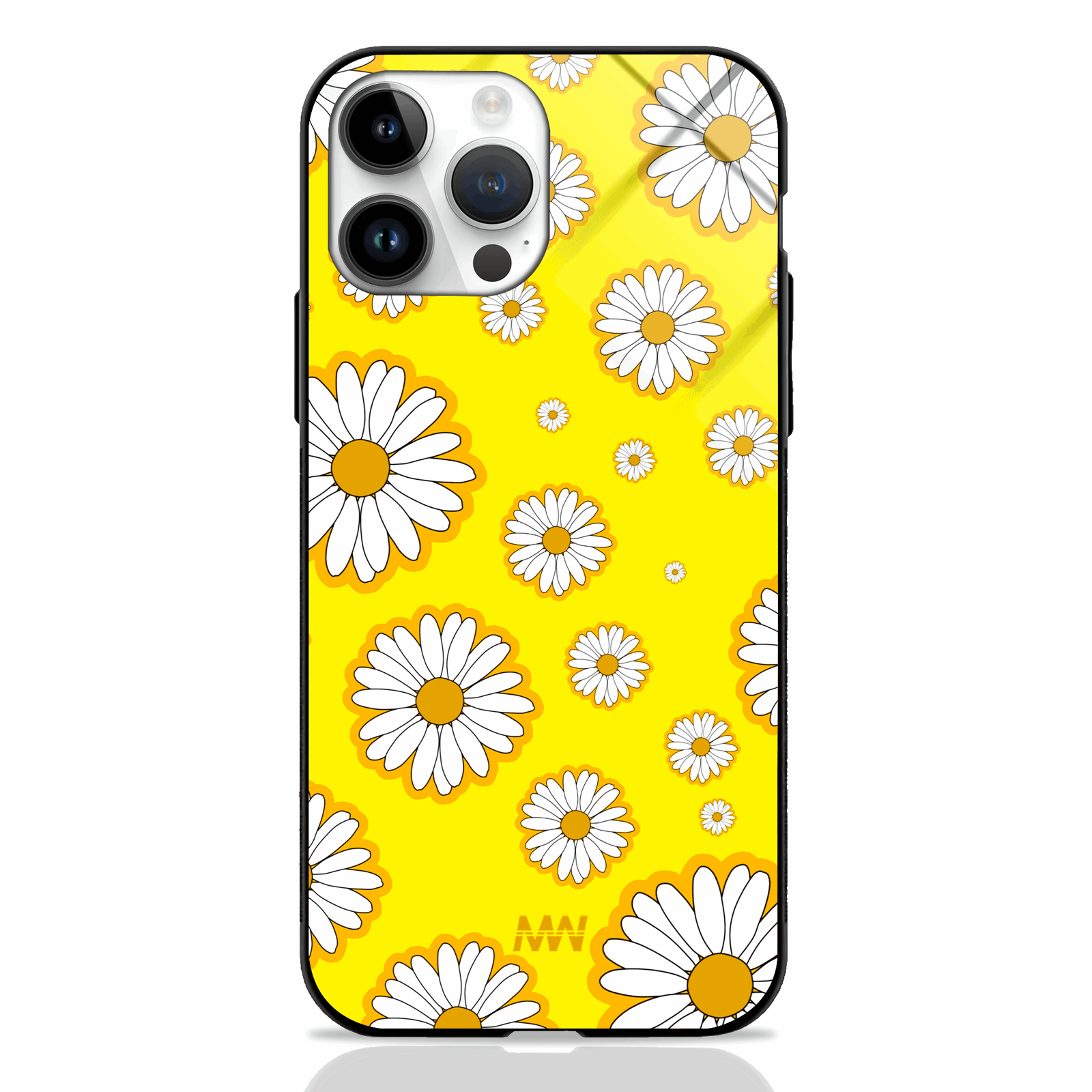 Blossoms Printed Premium Glass Case -  - MW Stuffs - 