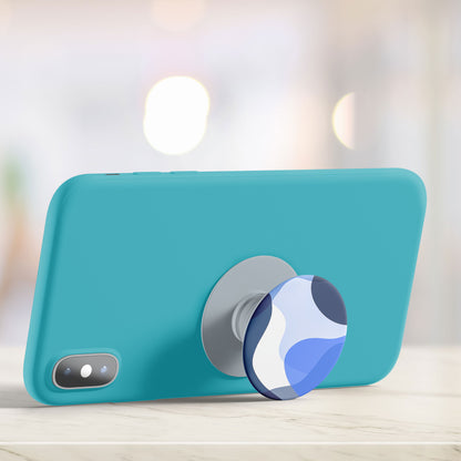 Blue Boho Flat Pop Holder